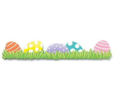 Embellish Your Story Easter Egg Border Magnet