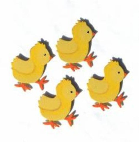 Embellish Your Story Chick Magnets - Set of 4