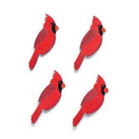 Embellish Your Story Woodland Cardinal Magnets Set of 4