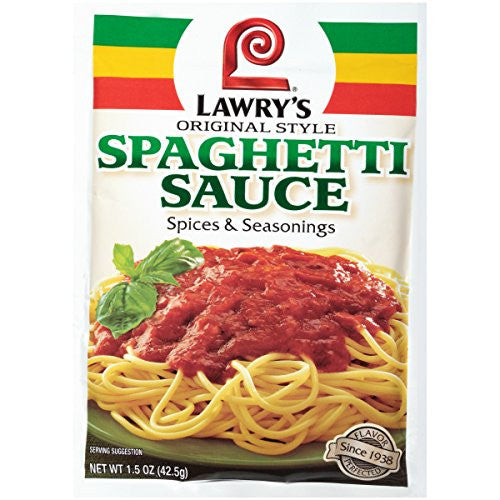Original Style Spaghetti Sauce Spices and Seasoning, 1.5 oz