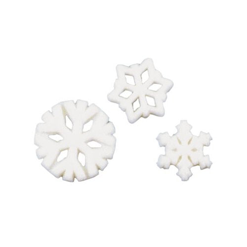 Snowflake Assortment Sugar Layon