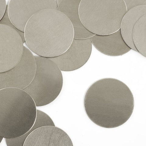 Circle, 1"- Stamping Blank - Nickel Silver(24pc)