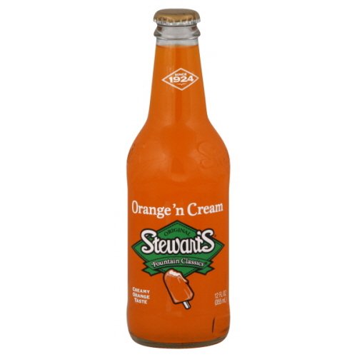 Stewart's Soda Orange N Cream 24 Count 12 Oz