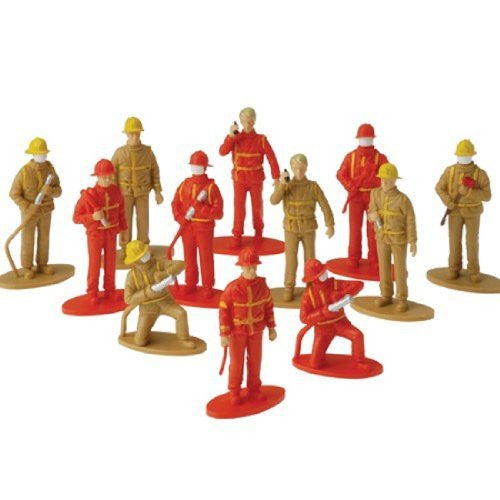 FIREFIGHTER FIGURES - 12pcs