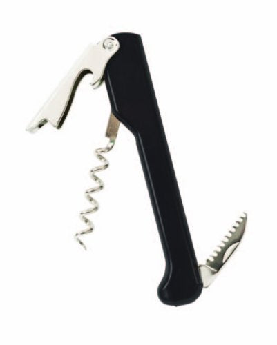 Capitano Waiter’s Corkscrew, Standard Handle - Black