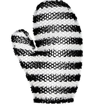 Stimulite Bath Mitt - Black/White