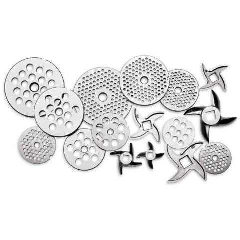 # 10/12 Grinder Plates - 10mm (3/8") - # 10/12 Stainless Steel Grinder Plate - 10mm (3/8")