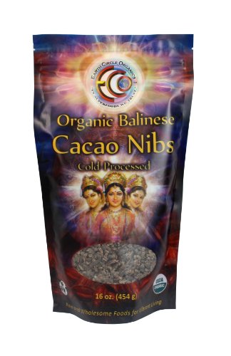 Cacao Nibs - Raw, Organic, Kosher - 16oz