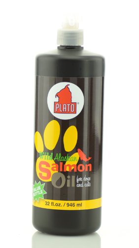 Plato Treats Wild Alaskan Salmon Oil 32oz
