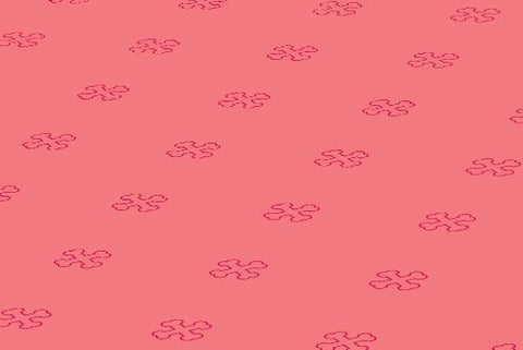 Bones Sheet – Pink. Fitted crib‐size