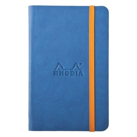 Rhodia Rhodiarama Webnotebooks 3 1/2 x 5 1/2 Lined 96 Sheets Sapphire