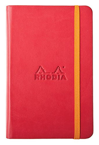 Rhodia Rhodiarama Webnotebooks 3 1/2 x 5 1/2 Lined 96 Sheets Poppy