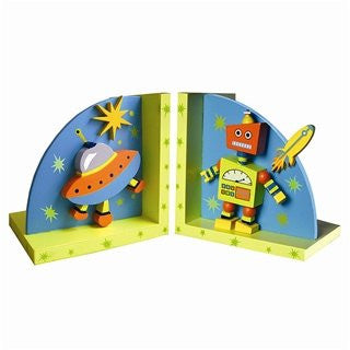 Alien Robot Bookends