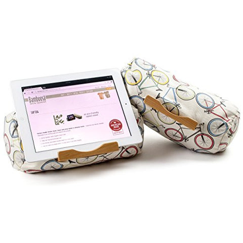 Lap Log Classic- iPad Stand / Touchscreen Tablet Holder  (Cycle Trek)