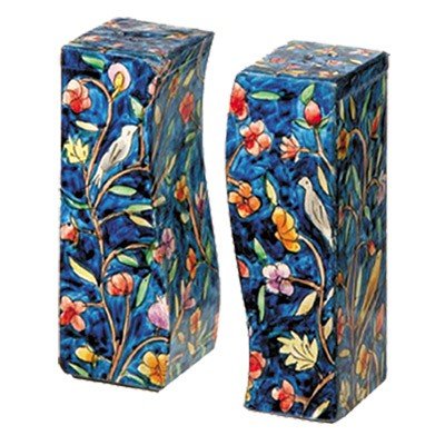 Salt and Pepper Shakers - Oriental  4x2.7x1.6 inch