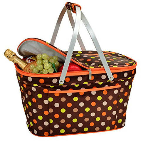 Collapsible Basket Cooler (Color: Julia Dot)