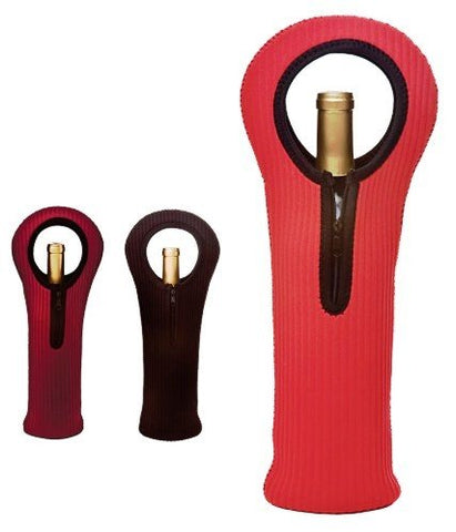 Vino-Kool Tote Bottle Carrier, Burgundy