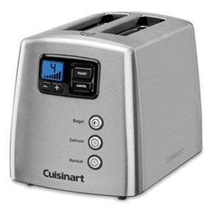 Cuisinart 2-Slice Touch-To-Toast Leverless Toaster - Stainless