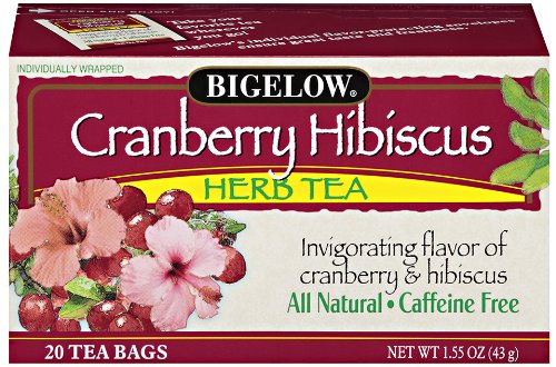 Bigelow Tea Cranberry Hibiscus Herbal Tea (20 ct)