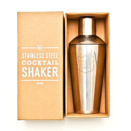 Shake, Rattle & Roll Cocktail Shaker, 24 oz