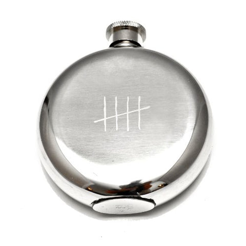 Tick Marks Flask, 5 oz