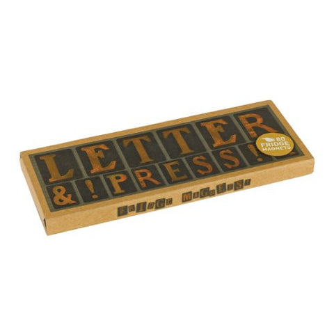 Letter Press Magnets