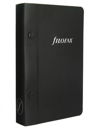 FILOFAX PERSONAL, STORAGE BINDER BLACK