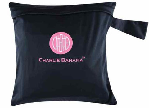 Tote Bag Black Pink Embroidery in box