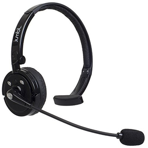 Over the Head Bluetooth Wireless Headset for Cell Phones 4x Noise Cancelling