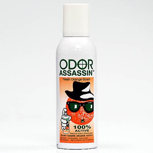 Odor Assassin Odor Eliminator Fresh Orange Scent, 8 Oz