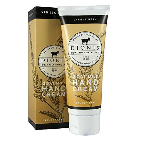 Vanilla Bean Goat Milk Hand Cream, 2.0 oz. tube/59 ml