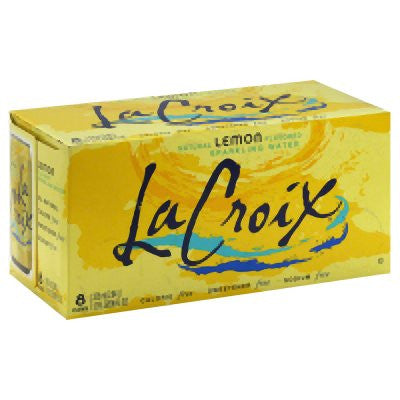 LACROIX Sparkling Water Lemon 8Pk 12 OZ