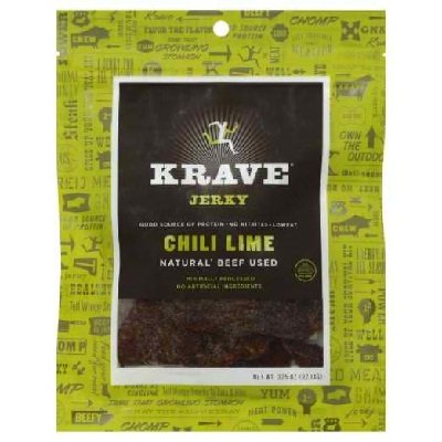 Krave Chili Lime Beef Jerky 3.25oz