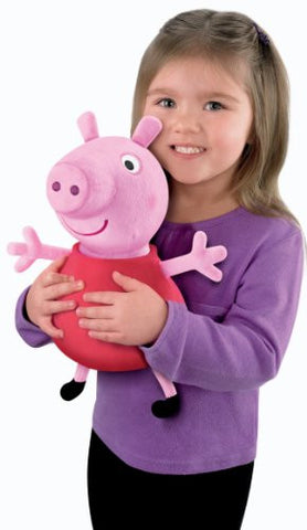 Peppa Pig - Hug 'N Oink Peppa Feature Plush