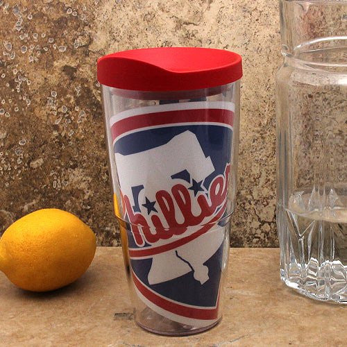 MLB Philadelphia Phillies
Colossal Wrap with Lid 24oz Tumbler