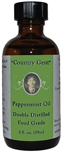 Country Gent Oil, Peppermint, Food Grade,2 oz