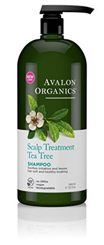 Avalon Shampoo, Scalp Treatment Tea Tree, 32 oz