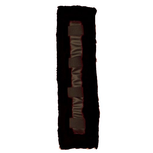 Fleece Harness Pad - Pony - Black