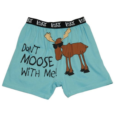Lazy One Comical Boxers, Don't Moose With Me!, L