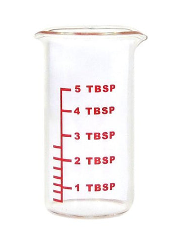 3 Ounce Double Spouted Mini Measuring Glass
