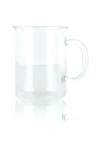 14 Ounce Beverage Mug w/ Glasss Handle