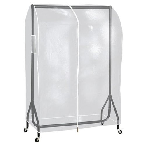 Transparent Clothes Rail Cover - 4ft