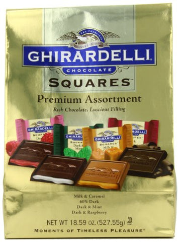 SQS PREM ASST 18.59oz XL BG 6ct
GHIRARDELLI - Package