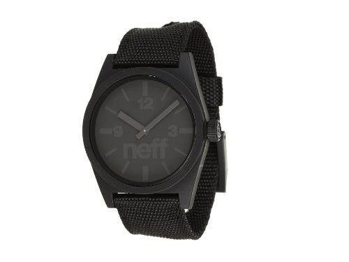 Men's Daily Woven Watch - BLACK