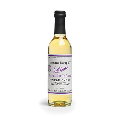 Sonoma Syrup Co Lavender Syrup, 375ml, 6 per pack, 12 per case