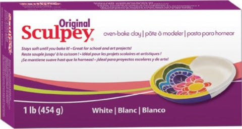 Original Sculpey White, 1 lb