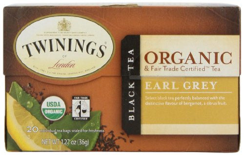 Organic Earl Grey Tea, 20's