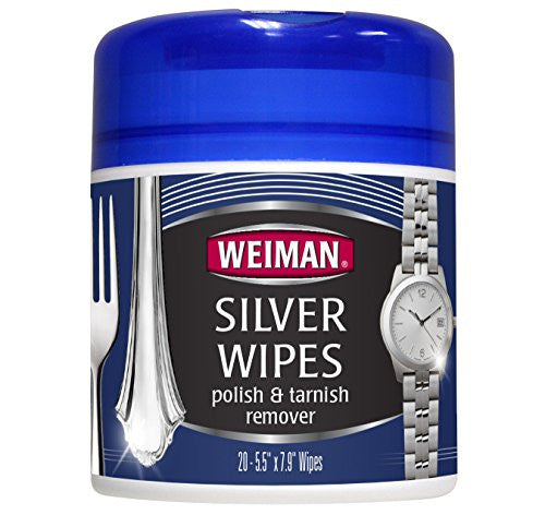 Weiman - SILVER WIPES 20ct. Canister