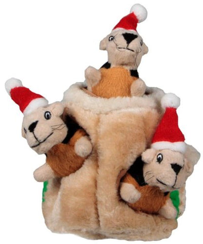 Kyjen Christmas Hide-A-Squirrel Large