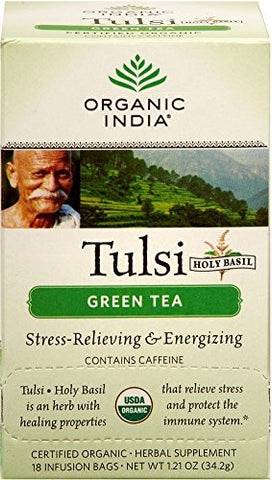 GREEN TULSI TEA ORGANIC 18bg